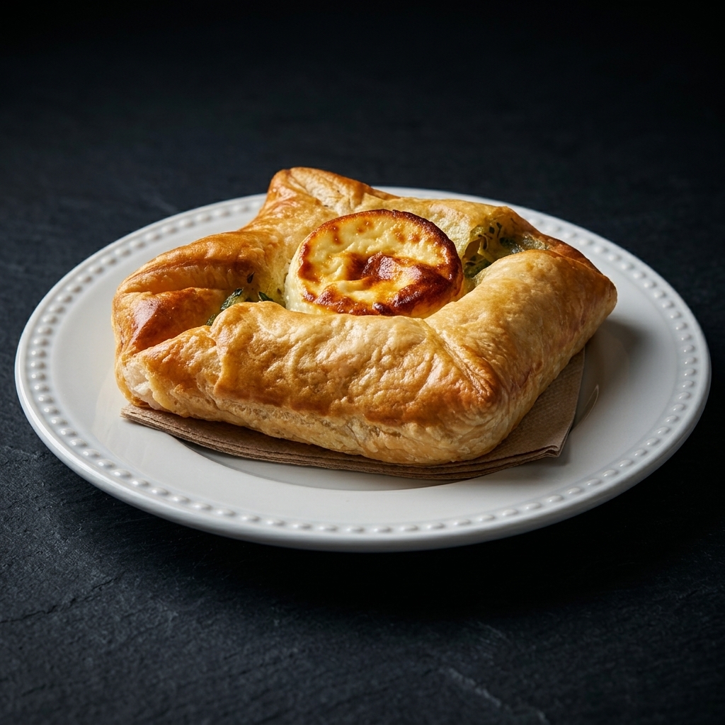 Folhado de Espinafres com Queijo Cabra — Café Concerto Coimbra
