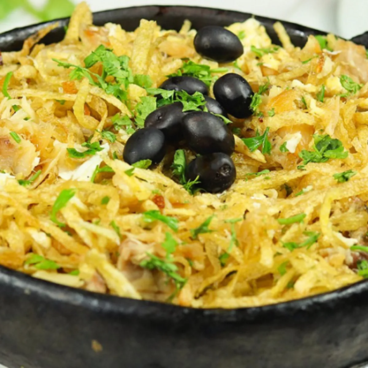 Bacalhau à Brás — Mesa Posta Teste