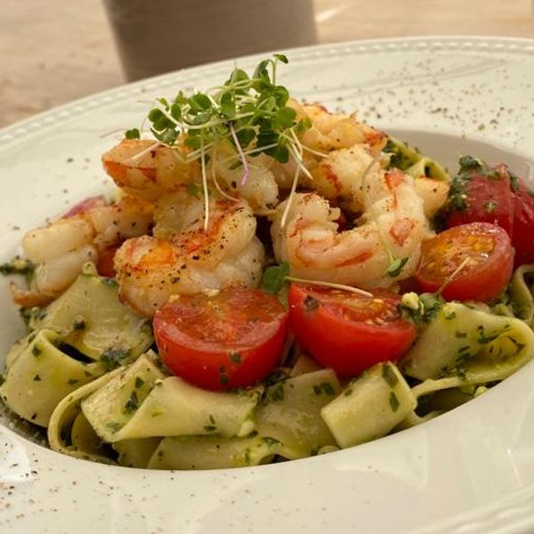 Pesto e Gambas — Italianino