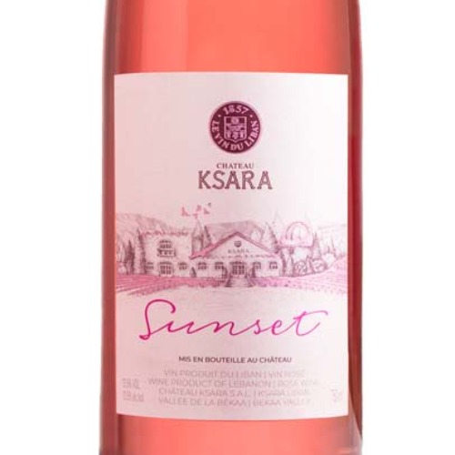 Château Ksara Sunset Rose — Zaataria - Lebanese Eats, Lisboa