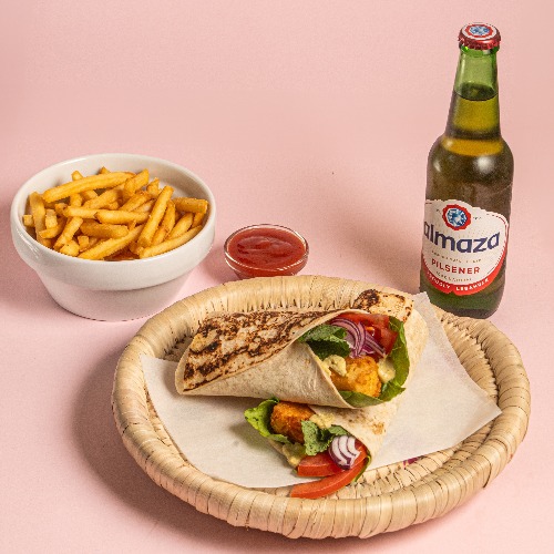 Disponível com qualquer Wrap ou Manooche — Zaataria - Lebanese Eats, Lisboa
