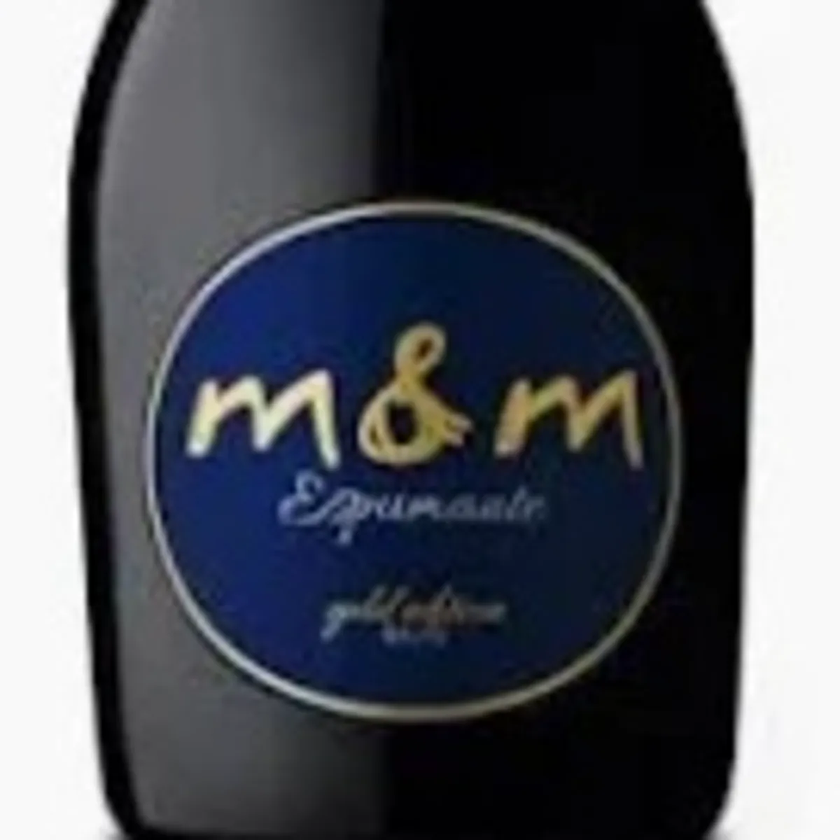 Bottiglia di spumante M&M Gold — OnJ