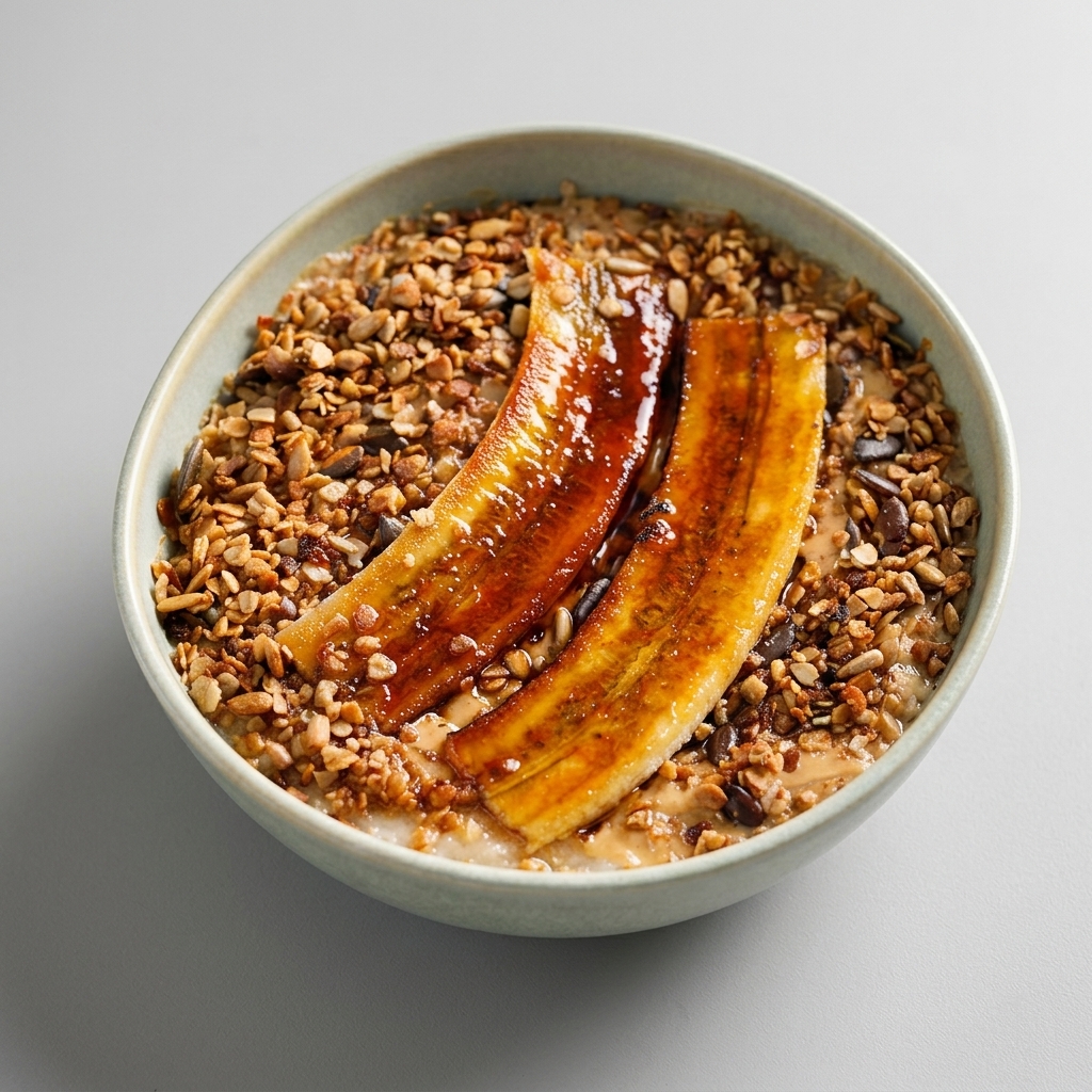 TAÇA DE BANANA, CARAMELO, GRANOLA, MANTEIGA DE AMENDOIM — 22 lounge