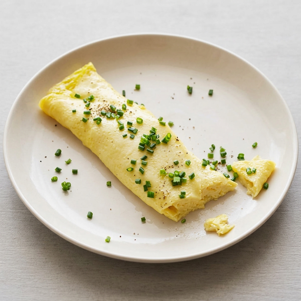 Omelette al formaggio e prosciutto — OnJ