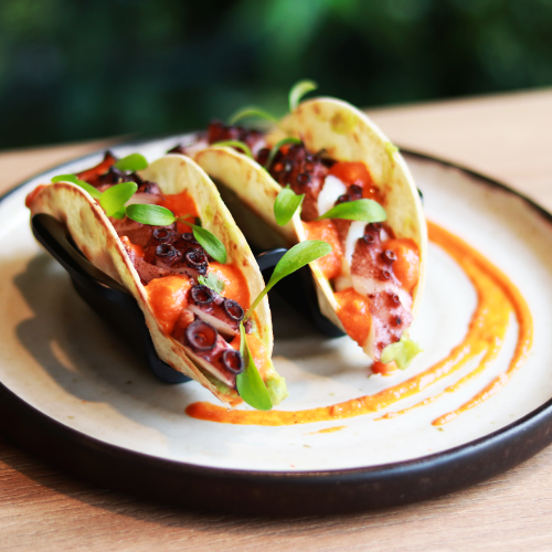 Tacos de polvo e abacate — Legumes & outros Vícios, Coimbra