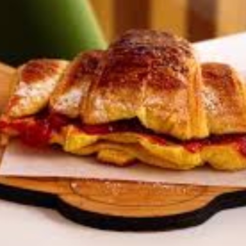 Croissant Com Compota Morango — Oco Lumiar, Lisboa