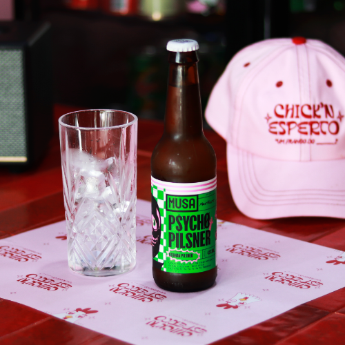 Musa Psycho Pilsner — Chick'n Esperto