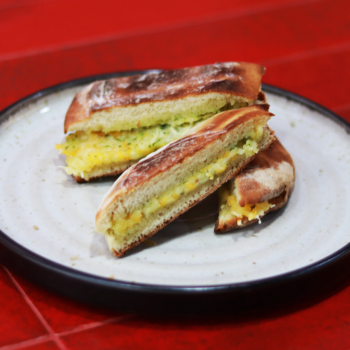Caco ao Alho — Chick'n Esperto
