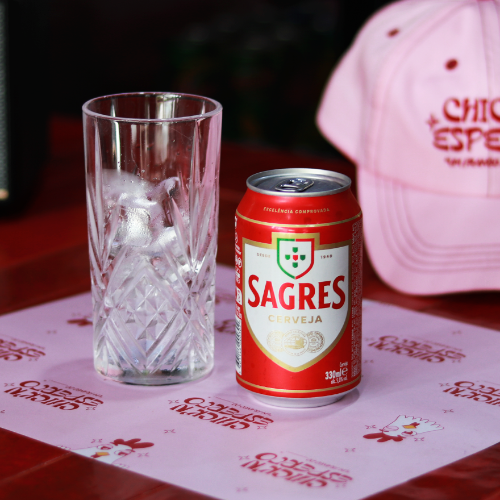 Cerveja Sagres 0.33L — Chick'n Esperto