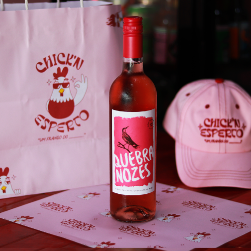 Rosé Quebra Nozes — Chick'n Esperto