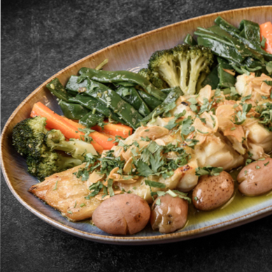 Bacalhau assado na brasa - 2/3 pessoas — Franguito da Guia - Steakhouse Évora, Évora