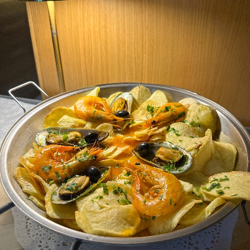 BACALHAU NA CATAPLANA — Paraiso Douro, Lamego