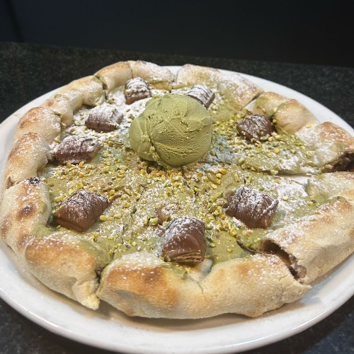 Pizza de Pistacchi Gelato — Cosmos, Lousã