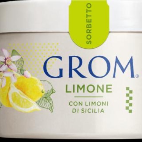 Sorbet de limão siciliano GROM — Taberna da Fonte