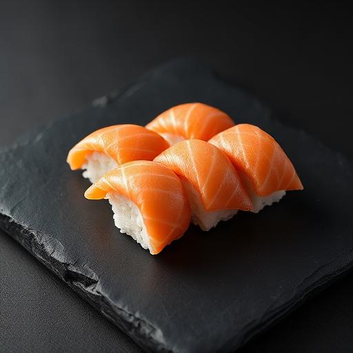 Nigiri de Barriga de Salmão — Oni Sushi