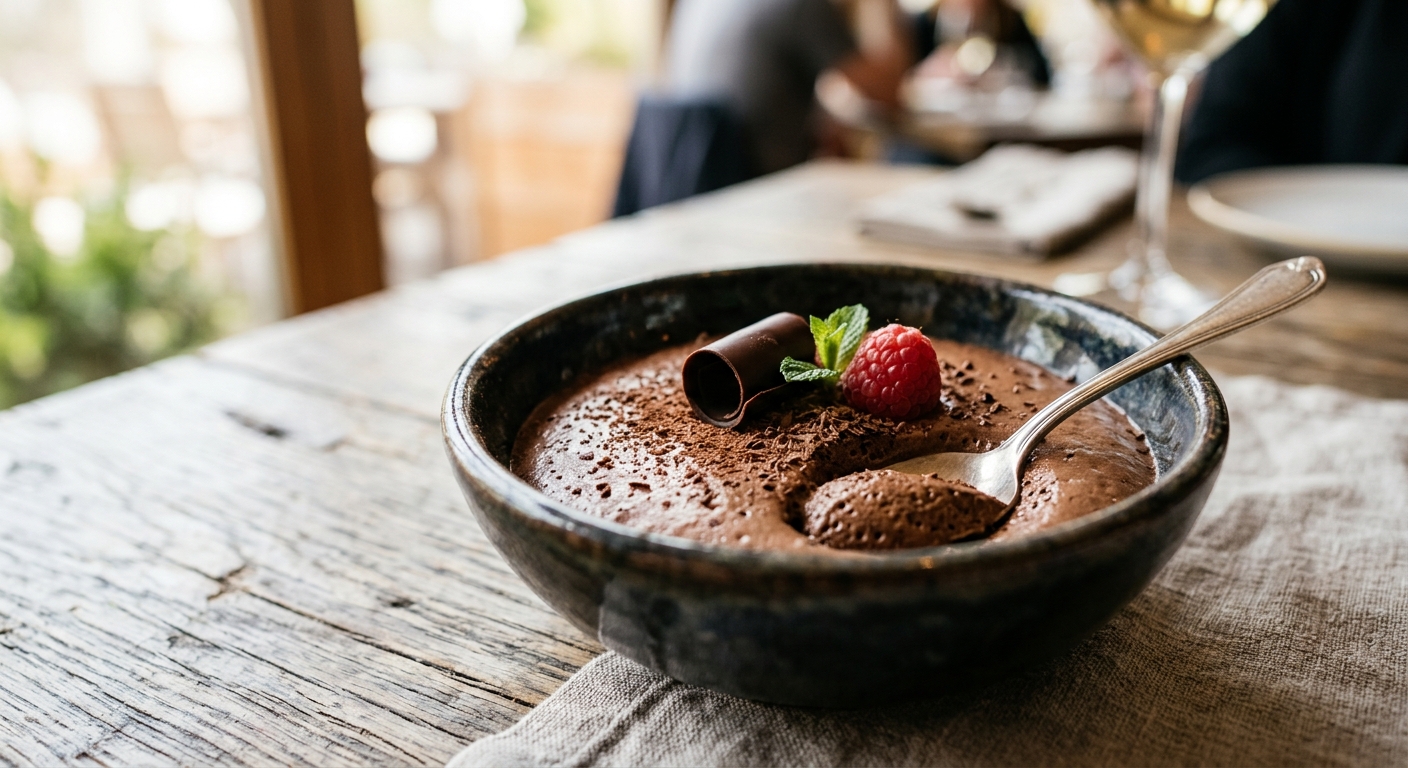 Mousse de chocolate — Tasco da Esquina